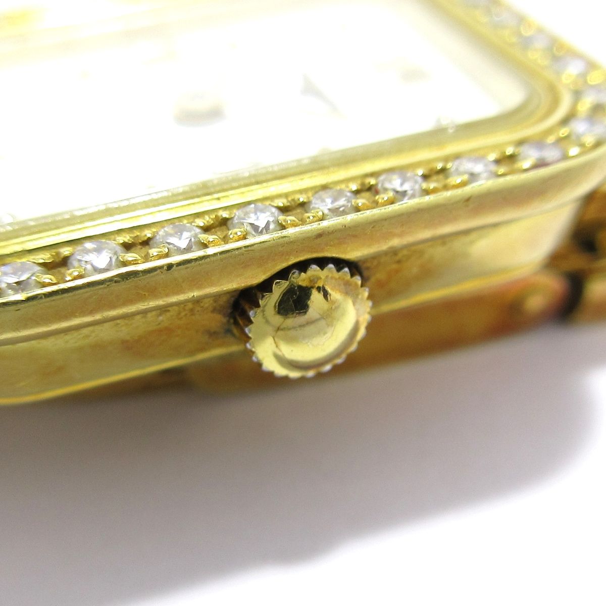 LONGINES ロンジン L6.112.7 K18 金無垢 ダイヤモンドベゼル