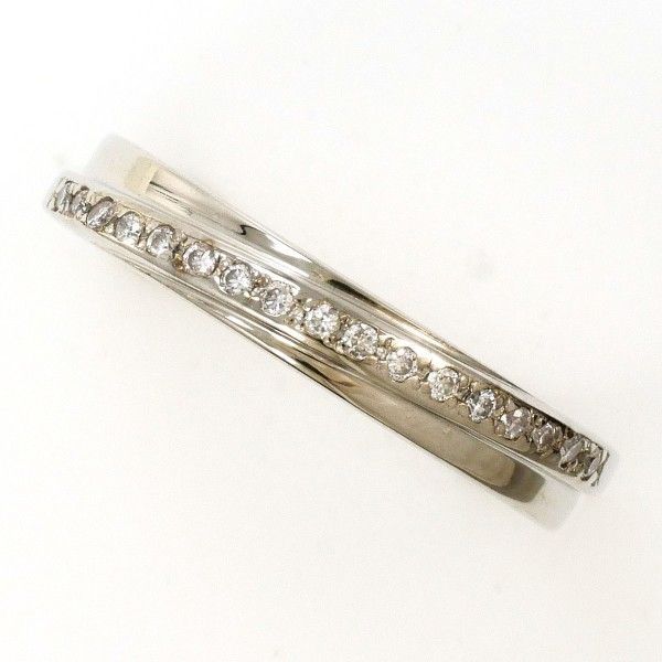 K14WG リング RING 指輪 10号 ダイヤ 0.10 総重量約2.8g