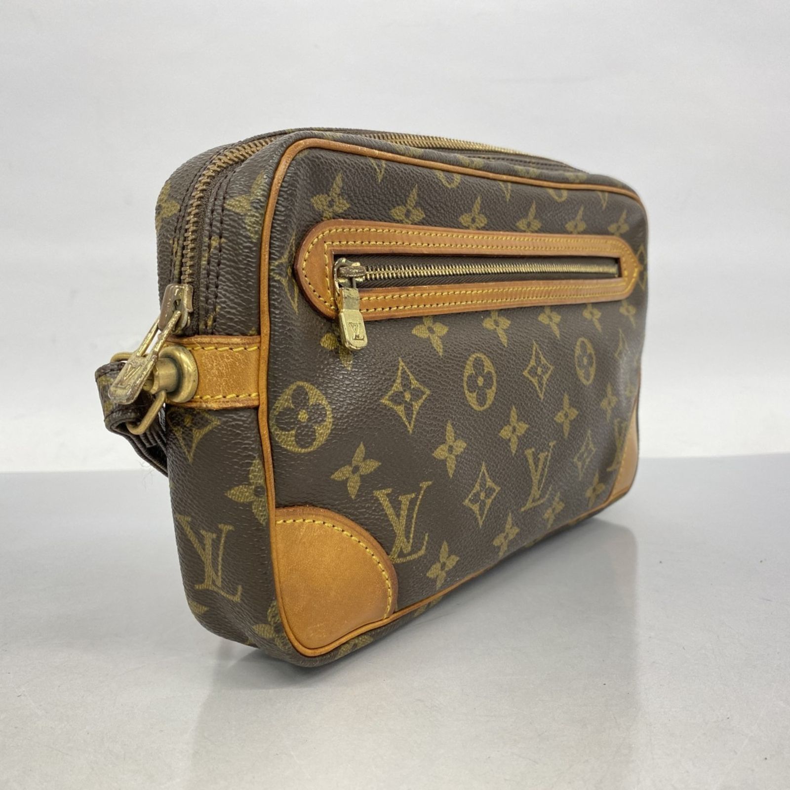 ルイヴィトン　クラッチバッグ　マルリードラゴンヌGM モノグラム　ブラウン 5pa0879】ルイヴィトン クラッチバッグ モノグラム マルリードラゴンヌ
