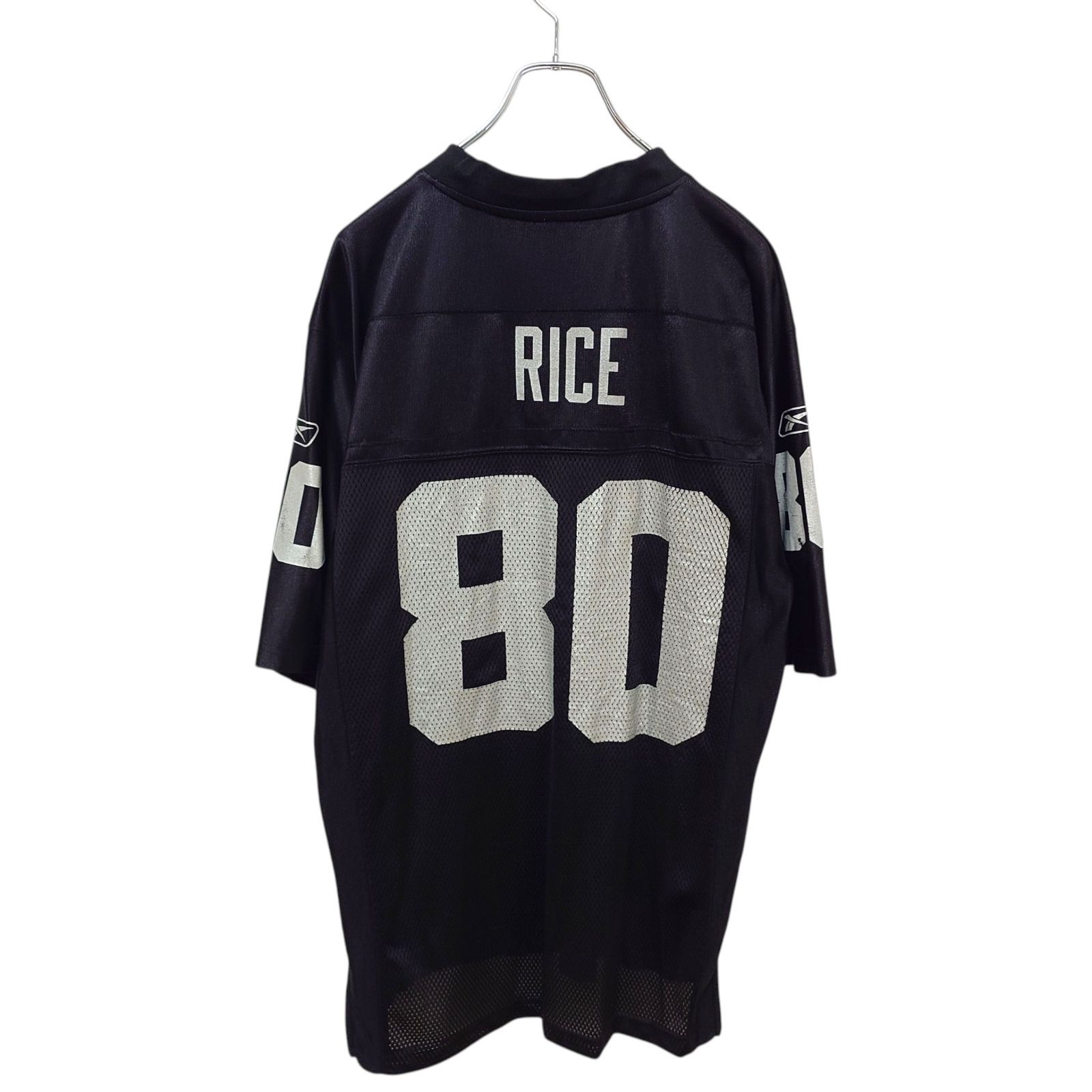 RAIDERS NFL Reebok製オークランド・レイダース80番ユニフォーム