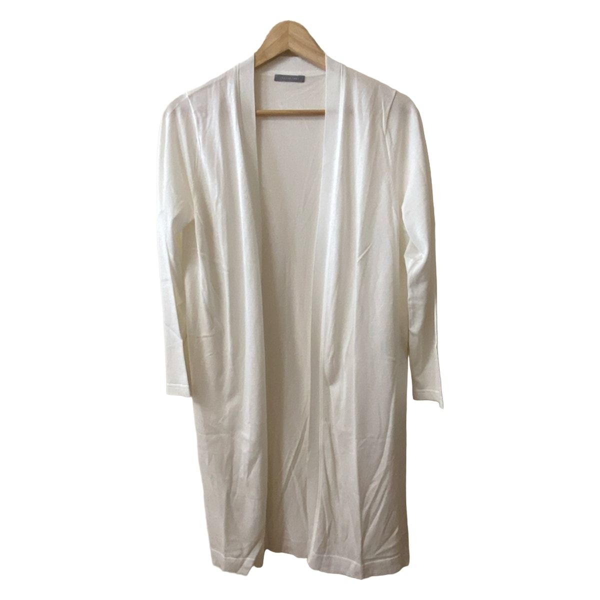 ✨美品✨セオリーリュクス☆洗えるフレンチリネン ストライプオーバー