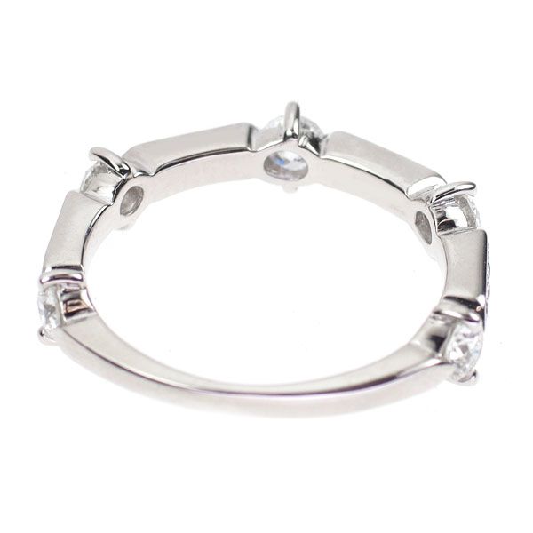 K18WG H＆C ダイヤモンド リング 0.79ct