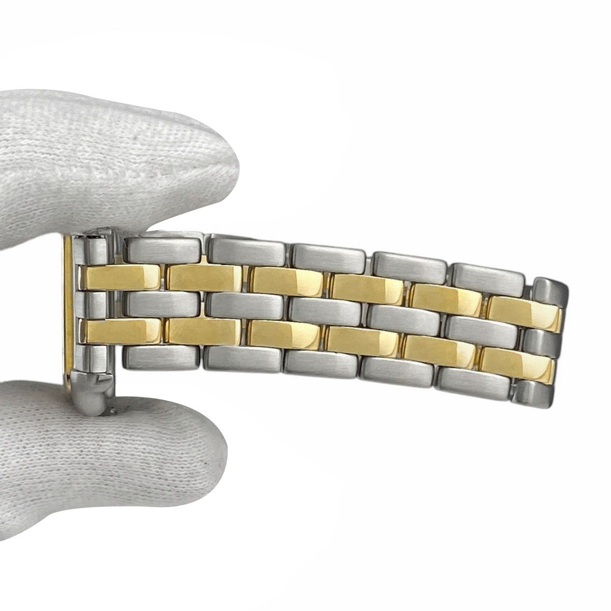 カルティエ CARTIER パンテール MM 2ロウ W25028B6 腕時計 SS YG  