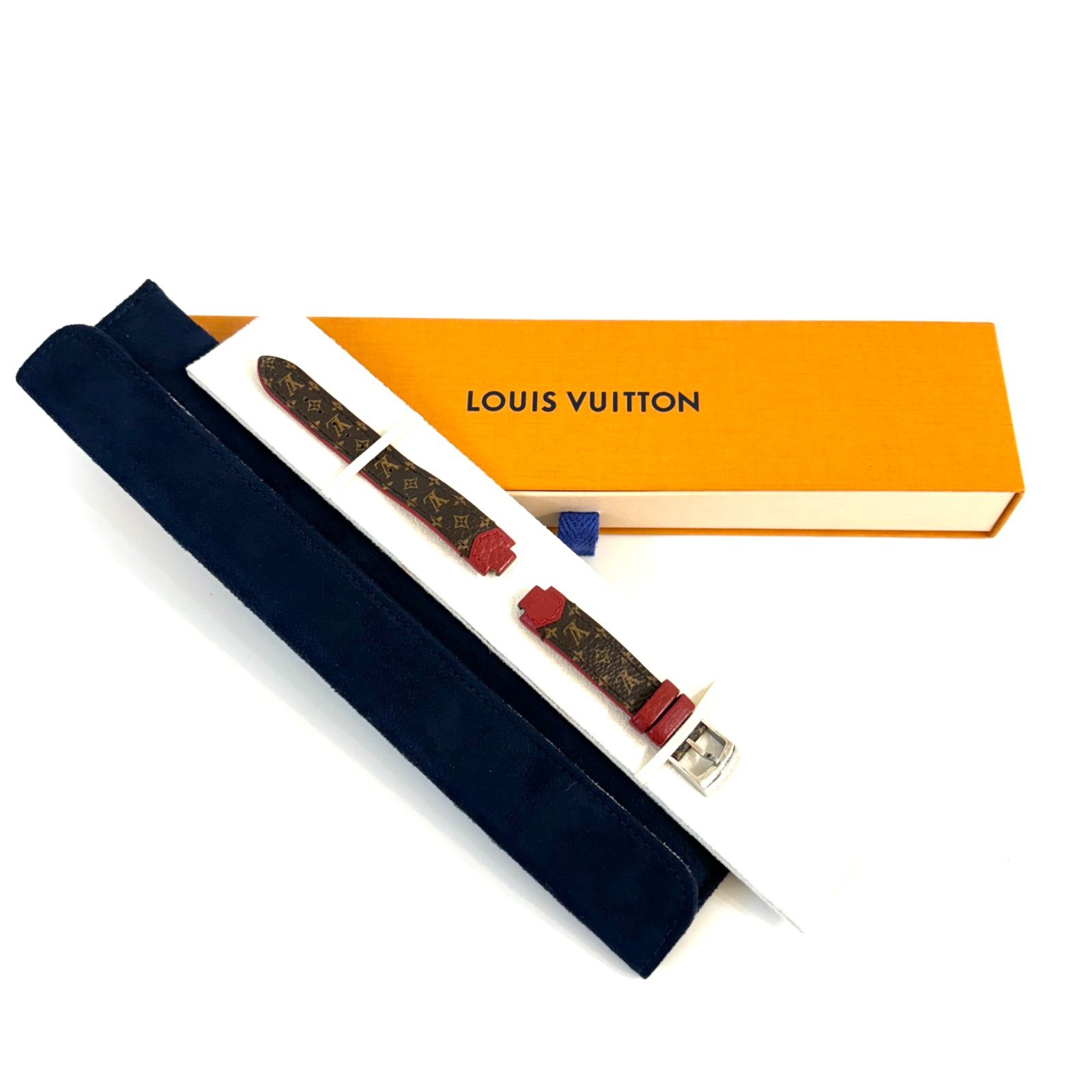 タンブール ナノモノグラム キャンバス ストラップ S louis-vuitton--