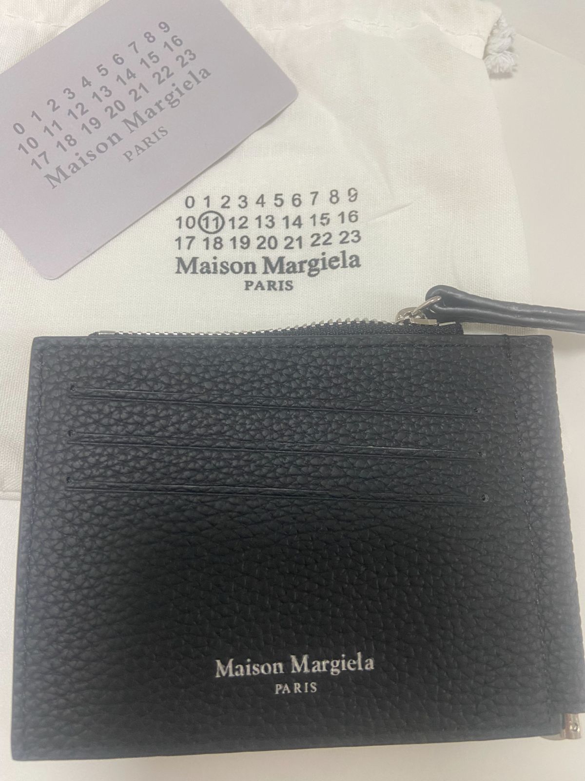 新品未使用Maison margiera mm6 マネークリップ 財布 コイン 