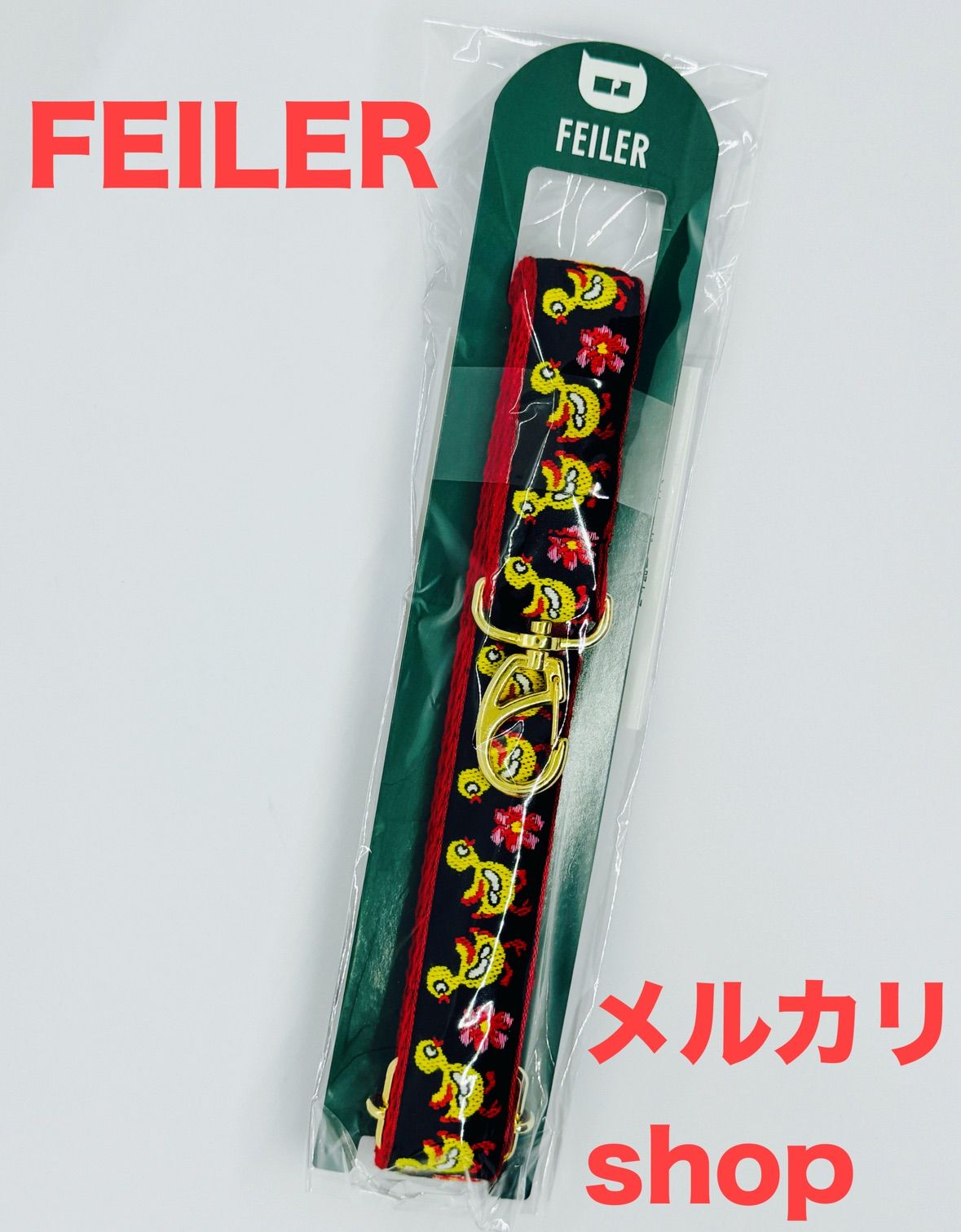 FEILER 【レピヤンリボン×フェイラー】ショルダーストラップ