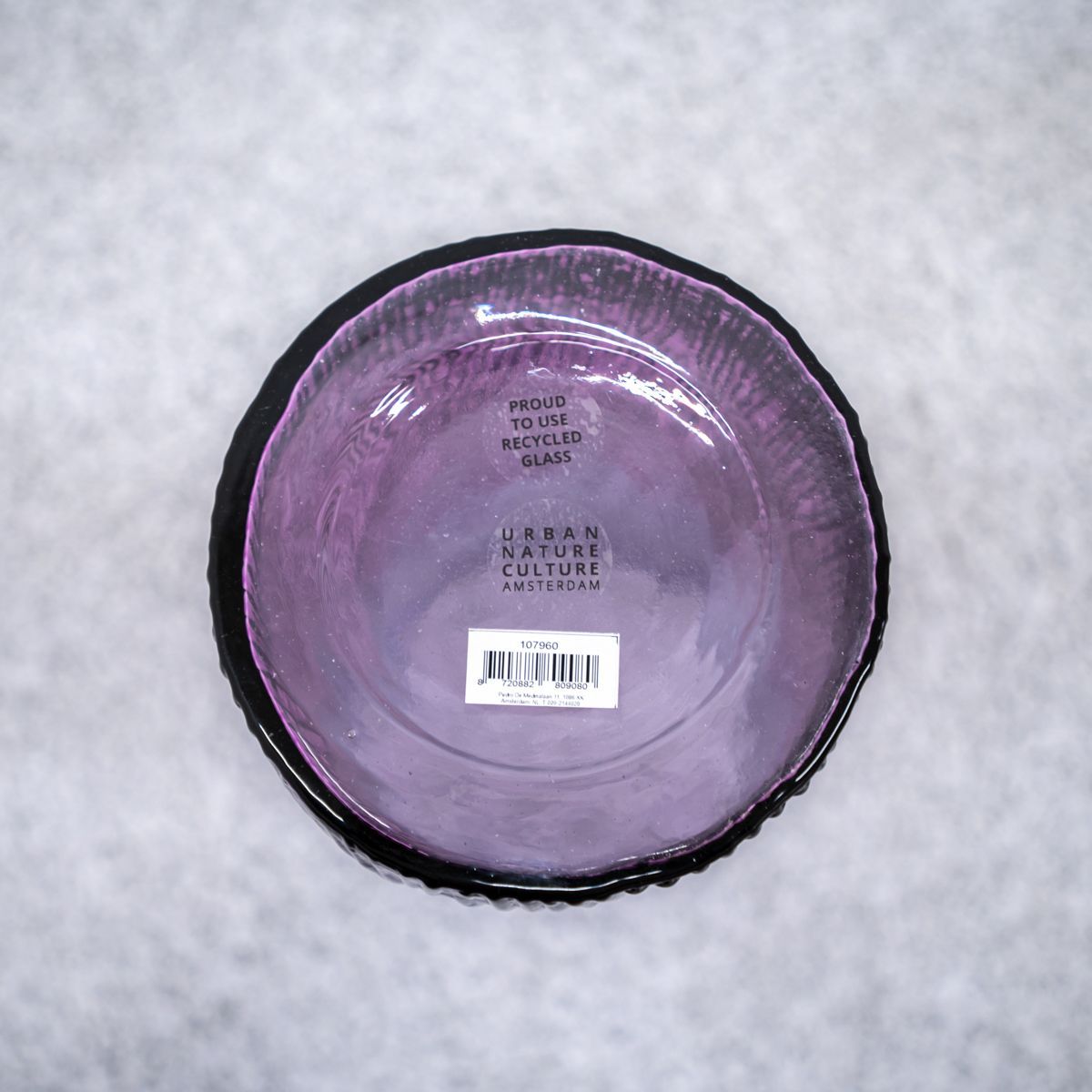 URBAN NATURE CULTURE アーバン ネイチャー カルチャー Vase Yuli ベース ユリ 花瓶 フラワーベース ガラス パープル TALLINNNEXPO_COM