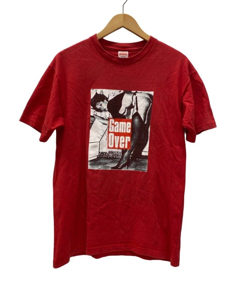 シュプリーム SUPREME 09ss GAME OVER Tee Tシャツ レッド M