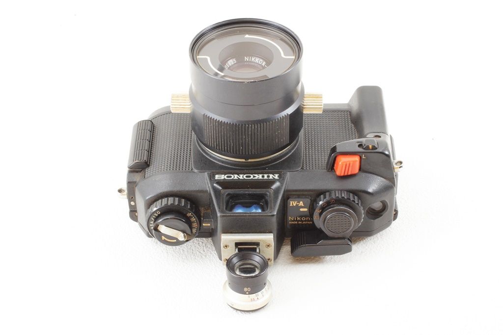 美品 NIKON ニコン NIKONOS Ⅳ-A ニコノス NIKKOR-Q 80/4 水中