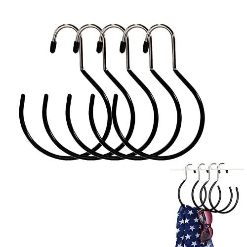 売切注意 タオルハンガーリングホルダー収納スカーフホルダークローゼットハンガー 5個入り スカーフフック スカーフホルダー タオルハンガー Vanow