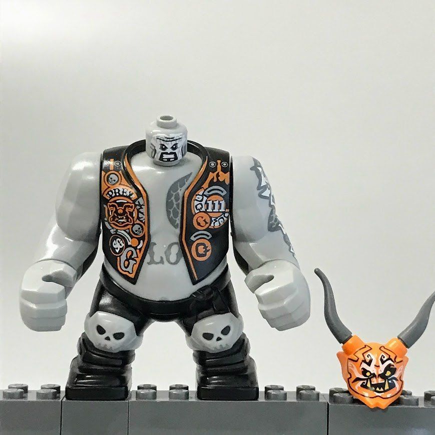正規品 中古 LEGO レゴ ニンジャゴー ミニフィグ ビッグフィグ キロウ 