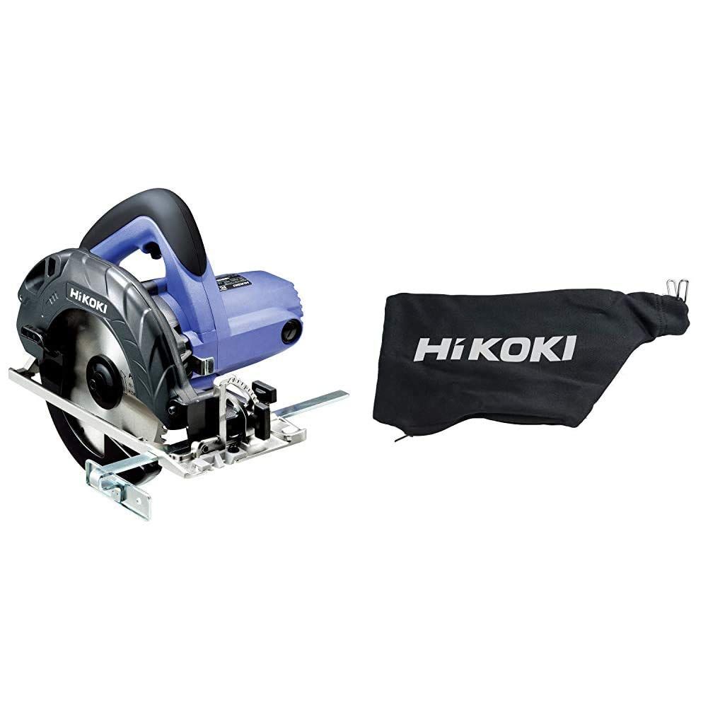 HiKOKI ハイコーキ 旧日立工機 丸のこ 奥行27.6×高さ23×幅210cm FC6MA3 - 旧日立工機 自己集じんアダプタ用ダストバッグ 1枚 0033-1725 セット買い