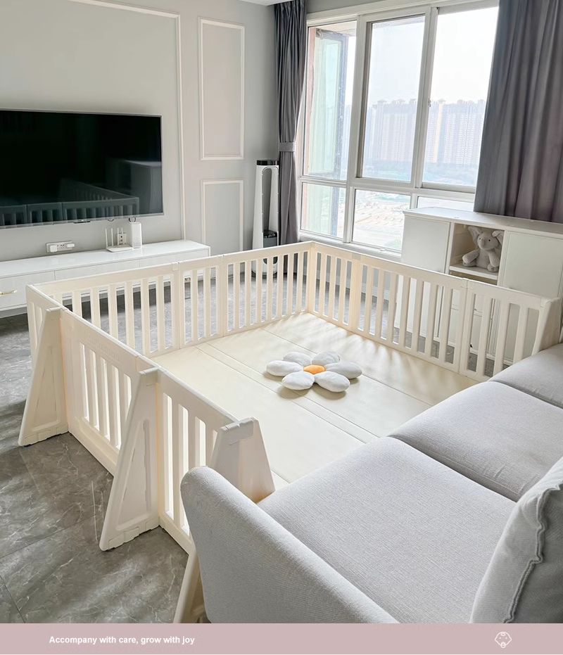  数量 長さ273 cm ベビーゲート パーテーション ドア付き 置くだけ ベビーガード 自立式 キッズパーテーション 変形 L字 コ字 一直線 273 簡単設置 セーフティガード リビング 赤ちゃん 間仕切り ベビーフェンス 柵 ベビーサークル ベビー用セーフティグッズ