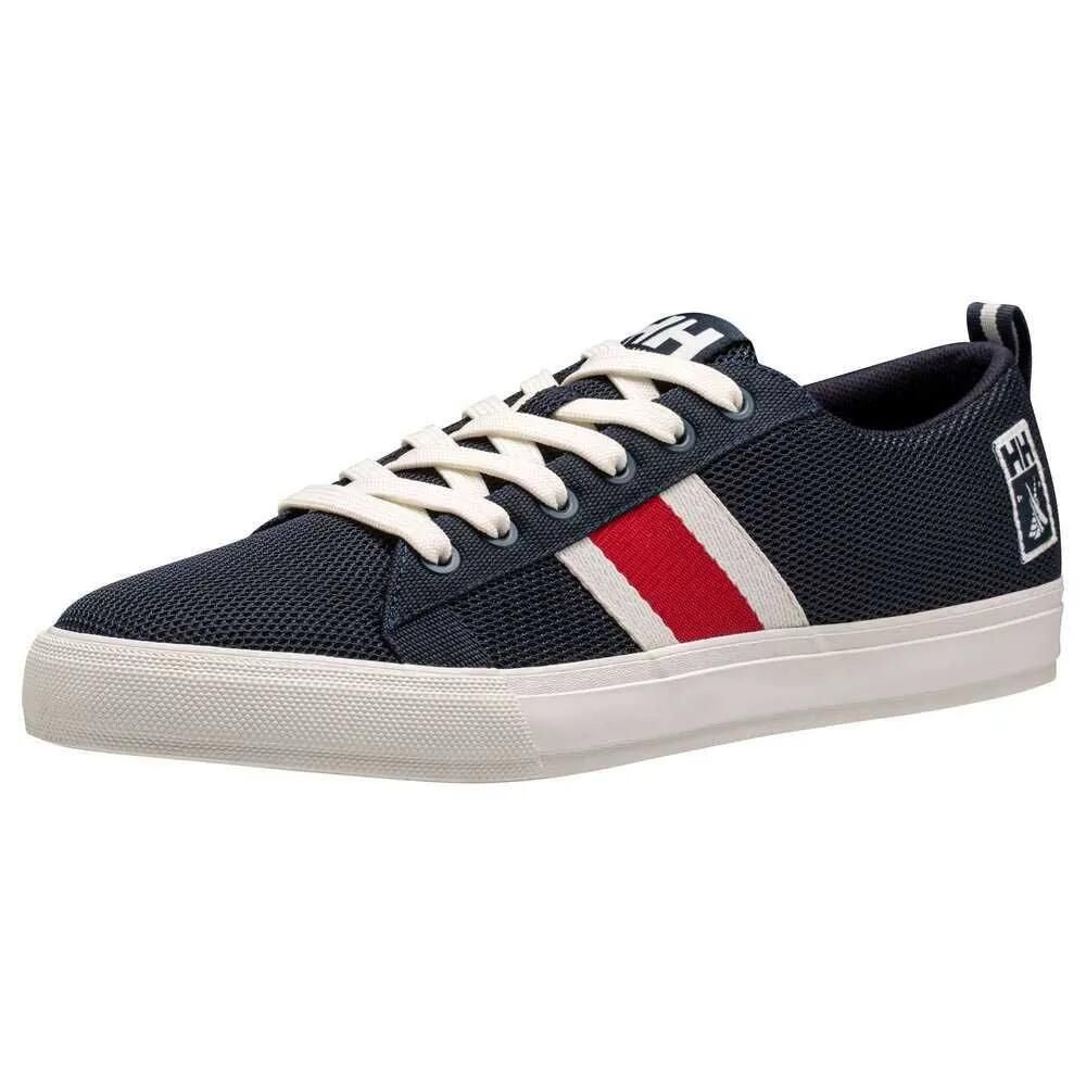 お取り寄せ ２～４週間で発送 ヘリーハンセンヴィキング 2 トレイナー Navy | Tabasco | Off White HELLY HANSEN Viking 2 trainers t
