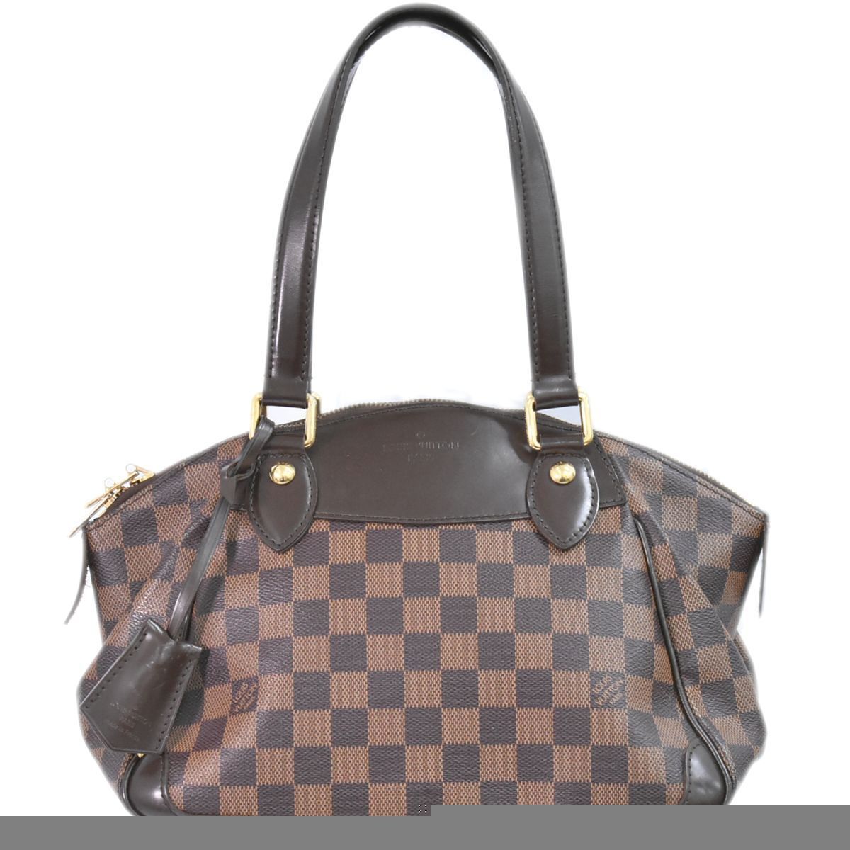 本物 ルイヴィトン LOUIS VUITTON LV ヴェローナ PM ダミエ エベヌ トートバッグ ハンドバッグ ジェンダーフリー ジェンダーレス  ブラウン N41117 Verona ビトン バッグ 中古 - メルカリ