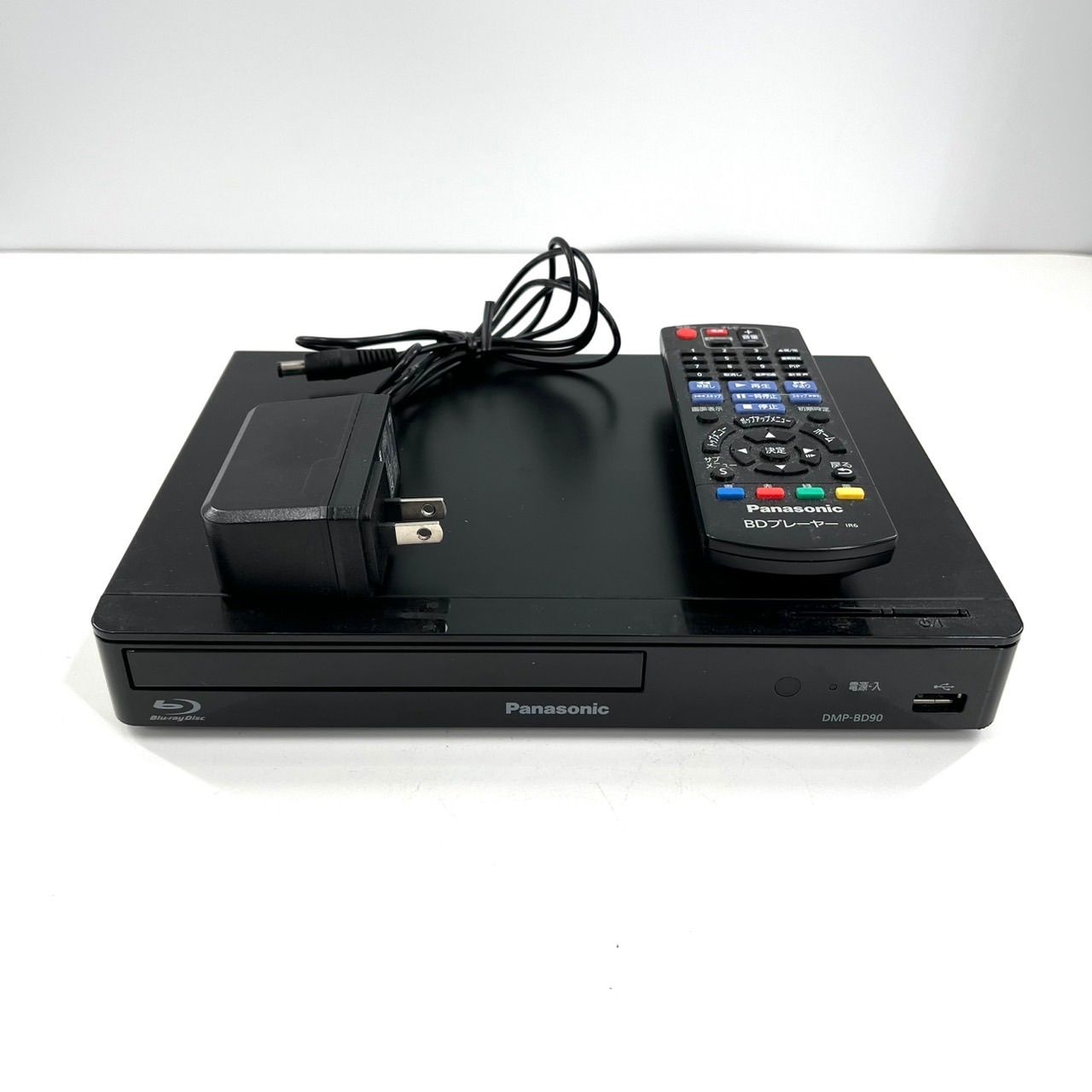 Panasonic DMP-BD90-K Blu-ray プレーヤー　ケーブル付 Panasonic DMP-BD90-K Blu-ray プレーヤー ケーブル付 HDMI