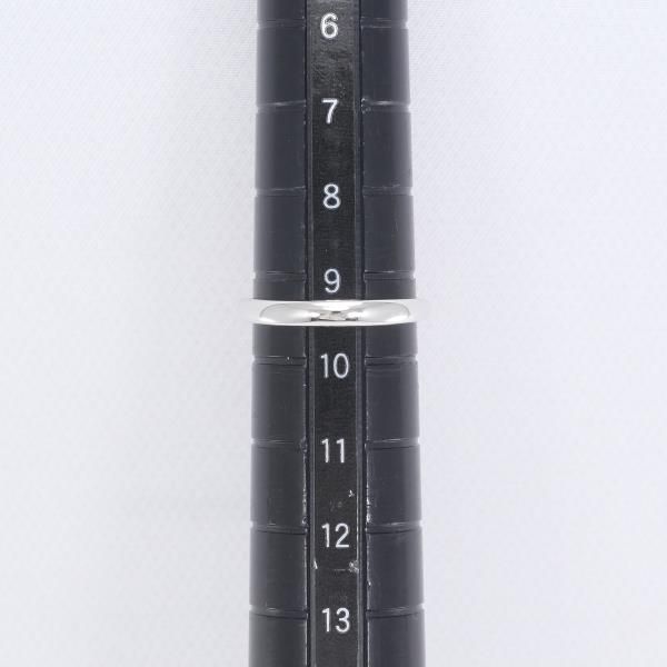 PT900 リング 指輪 9.5号 血赤サンゴ ダイヤ 鑑別書 総重量約8.8g