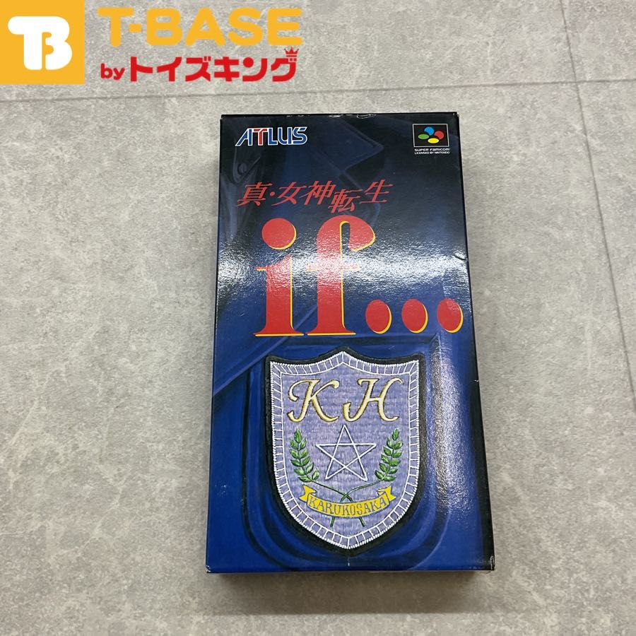 スーパーファミコン/スーファミ/SFC 真・女神転生 if カセット