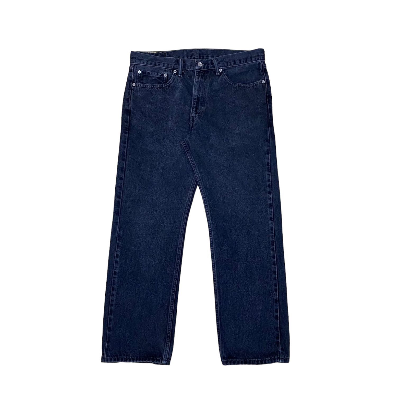 【Levi’s 505 BLACK】W34 L29 レギュラー ストレート エジプト製 754