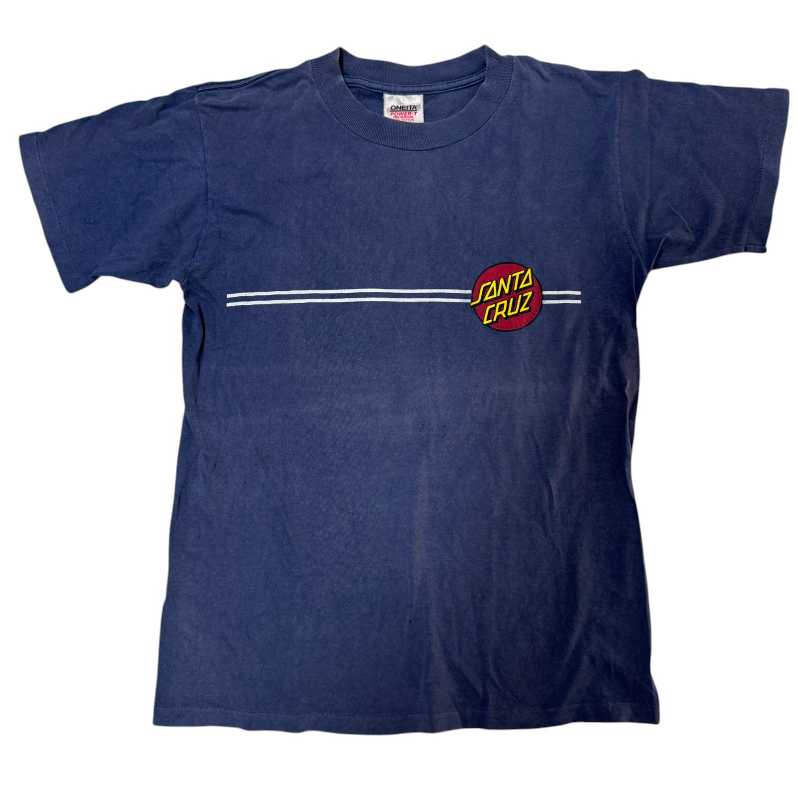 90s SANTA CRUZ Tシャツ フェード ボロ Mサイズ サンタクルーズ