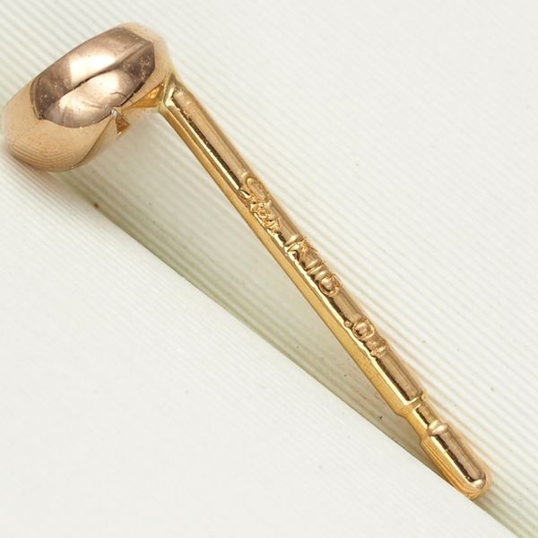 スタージュエリー ピアス ダイヤ ダイヤモンド 0.04ct/0.04ct ムーン  