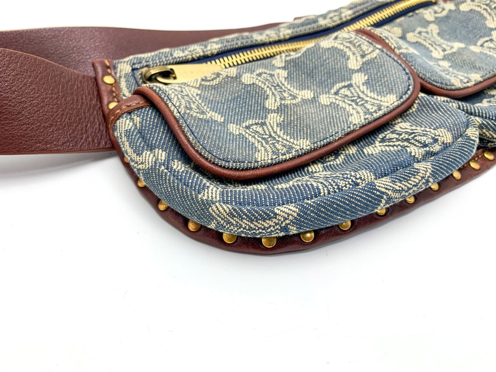 美品 ✨ CELINE ウエストバック デニム パリマカダム 楽天市場】CELINE セリーヌ パリマカダム デニム ウエストポーチ