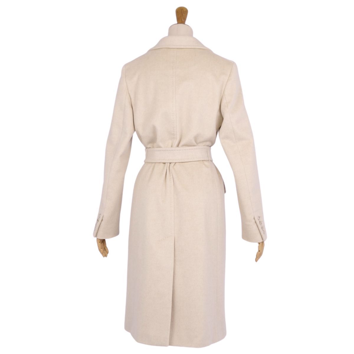 極美品 マックスマーラ Max Mara 白タグ コート チェスター
