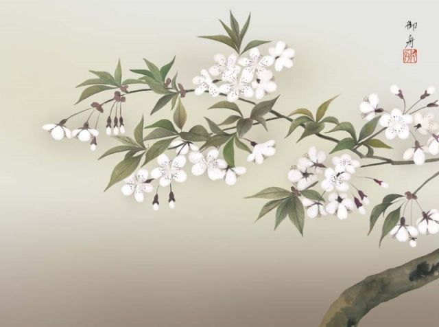 種類2：f6 額絵 速水御舟 夜桜 f8・f6・f4サイズ 日本の名画シリーズ