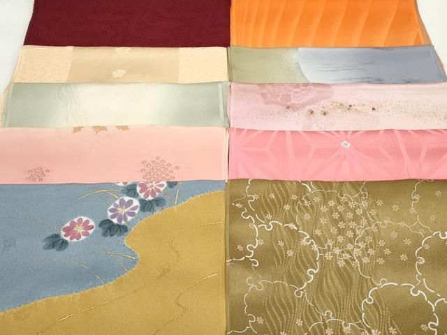 平和屋本店 和装小物 帯揚げ10枚 DZAA10947kh5