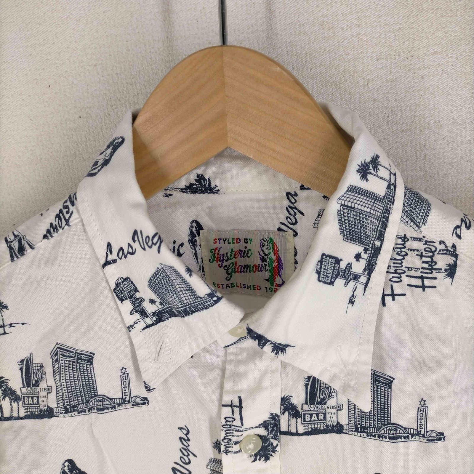ヒステリックグラマー HYSTERIC GLAMOUR ヒスガール Las VEGAS 半袖 