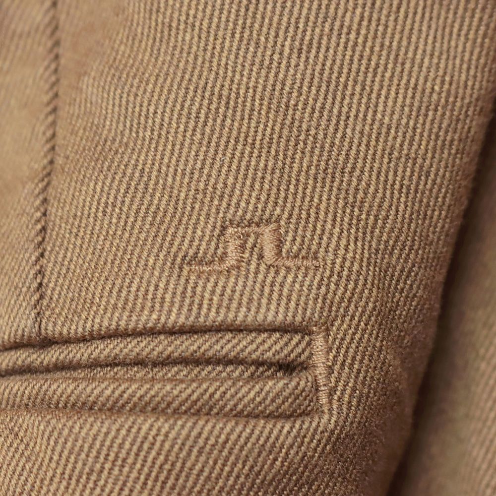 秋冬|J.LINDEBERG|32インチ|スリムフィット パンツ 077-79916 ストレッチ フランネル ツイル カジュアル ゴルフ メンズ 紳士 ジェイリンドバーグ |茶色|ブラウン|mc194|