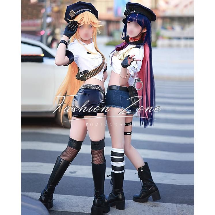 新品◇パンティ&ストッキングwithガーターベルト 風