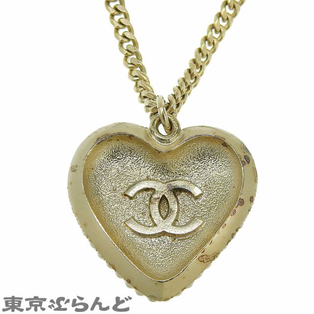 シャネル CHANEL ココマーク ハート ペンダント C22B メタル