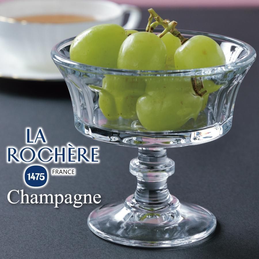6個セット！La Rochère デザートカップ ガラス製 フランス製