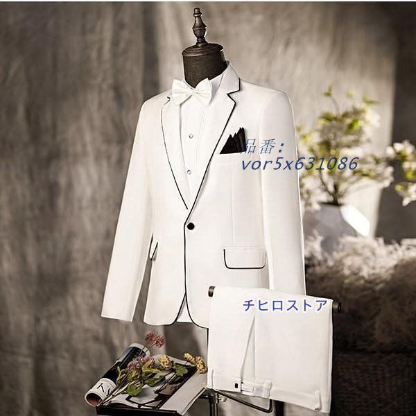 タキシード メンズ スーツ フォーマル 結婚式 演奏会 紳士服 ビジネス ステージ 男性 舞台 発表会 イブニングコート 合唱団 vor5x631086