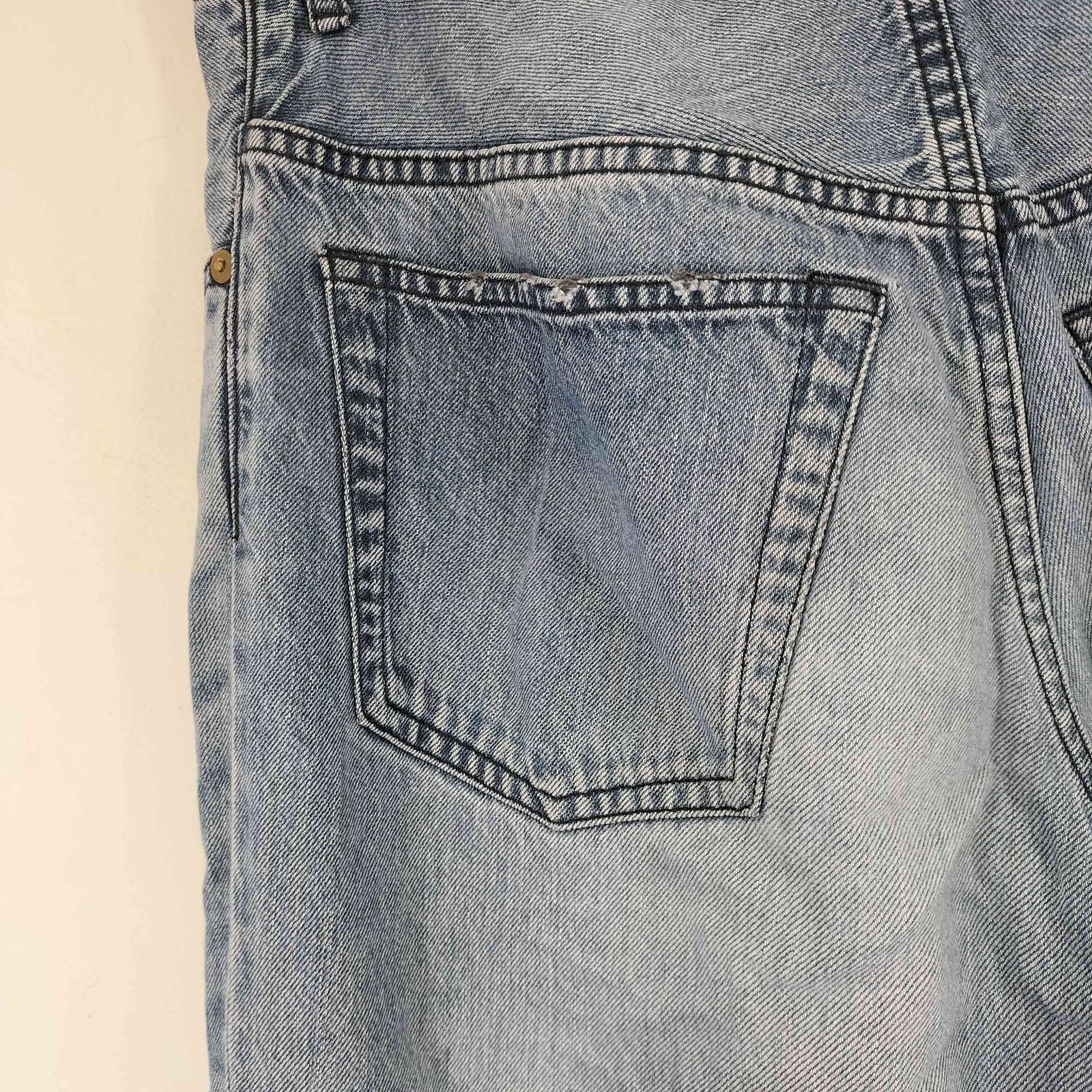 カラービーコン kolor BEACON 23SS 10ozデニム バギーデニムパンツ 