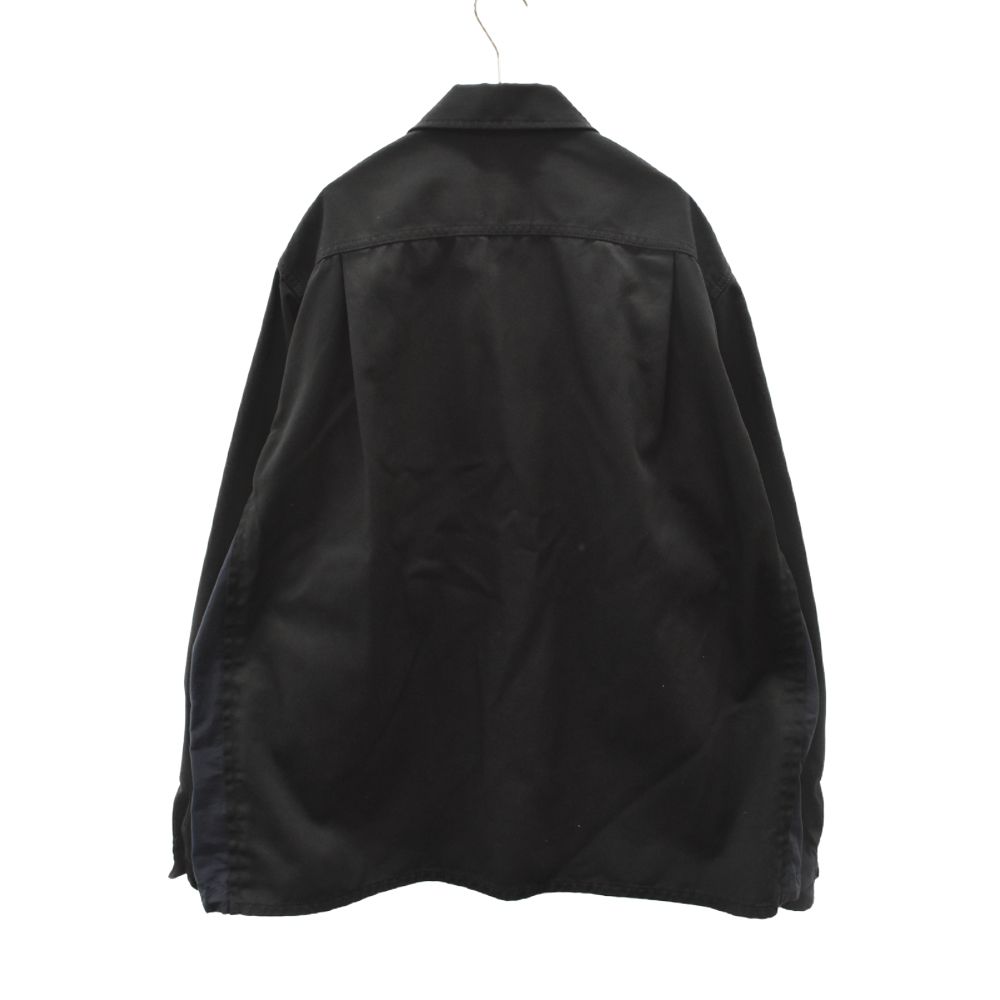Sacai (サカイ) 21AW Chino×Grosgrain Shirt 再構築切替えドッキング 