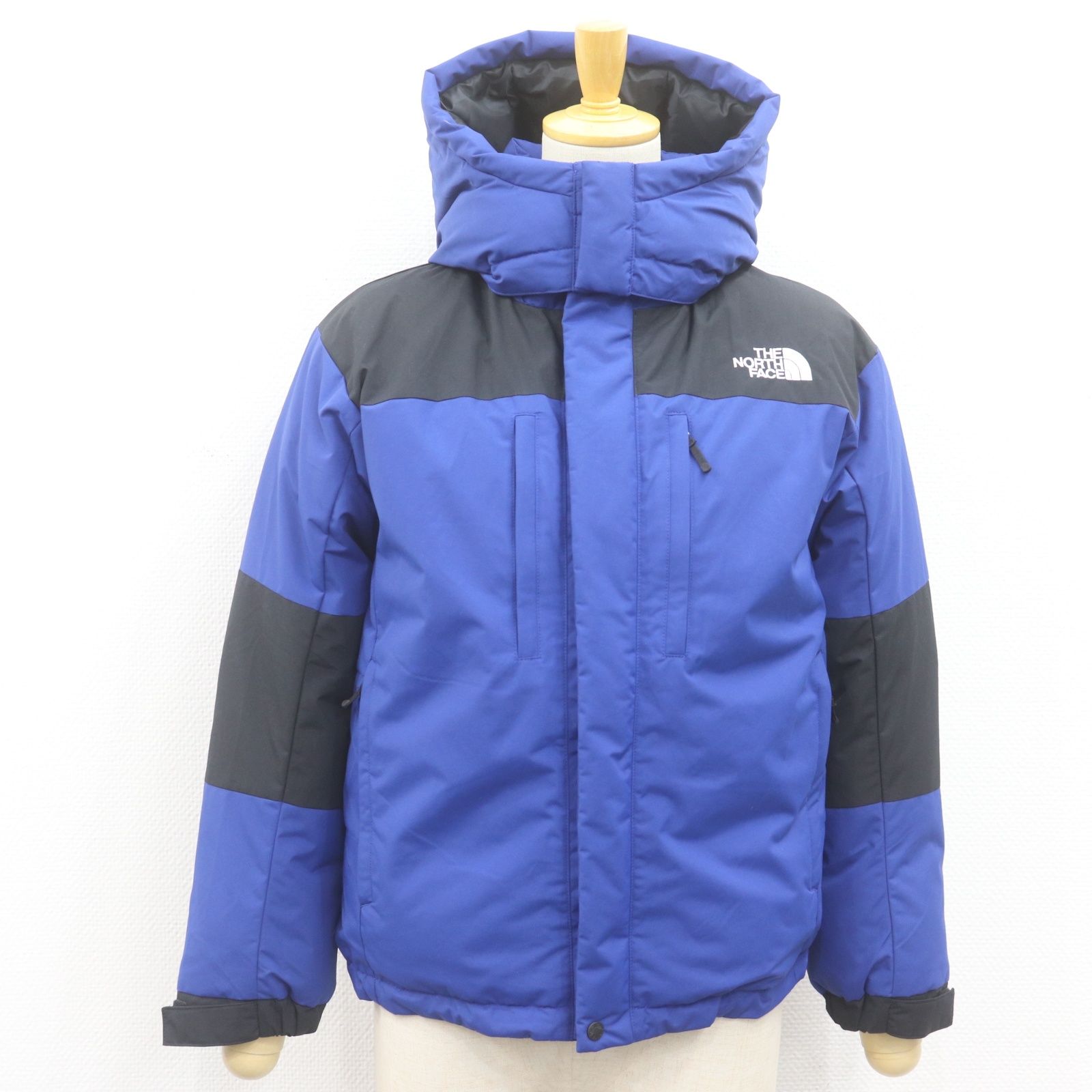 ITB98SG8CJ68 THE NORTH FACE ザノースフェイス キッズ ダウンジャケット 150cm NDJ91866 ブルー ブラック アウター