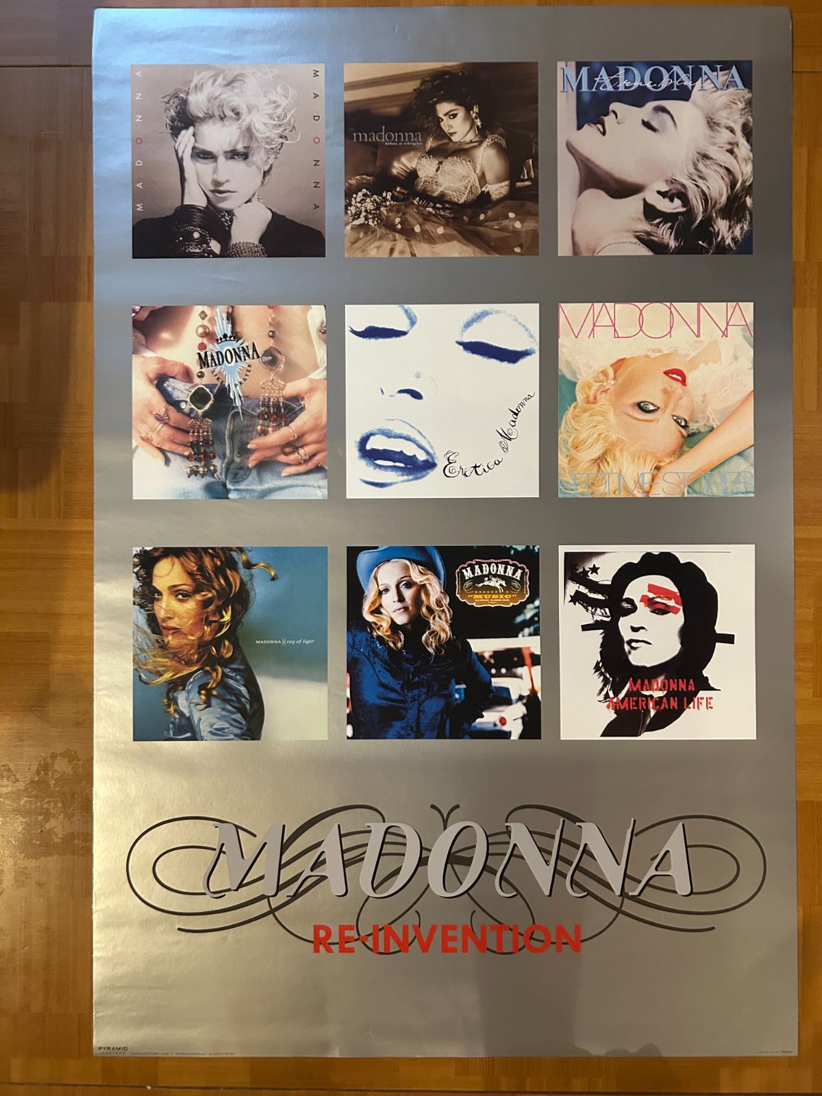 マドンナ ポスター 非売品 マドンナ Madonna / Re-Invention 2004年 オフィシャル