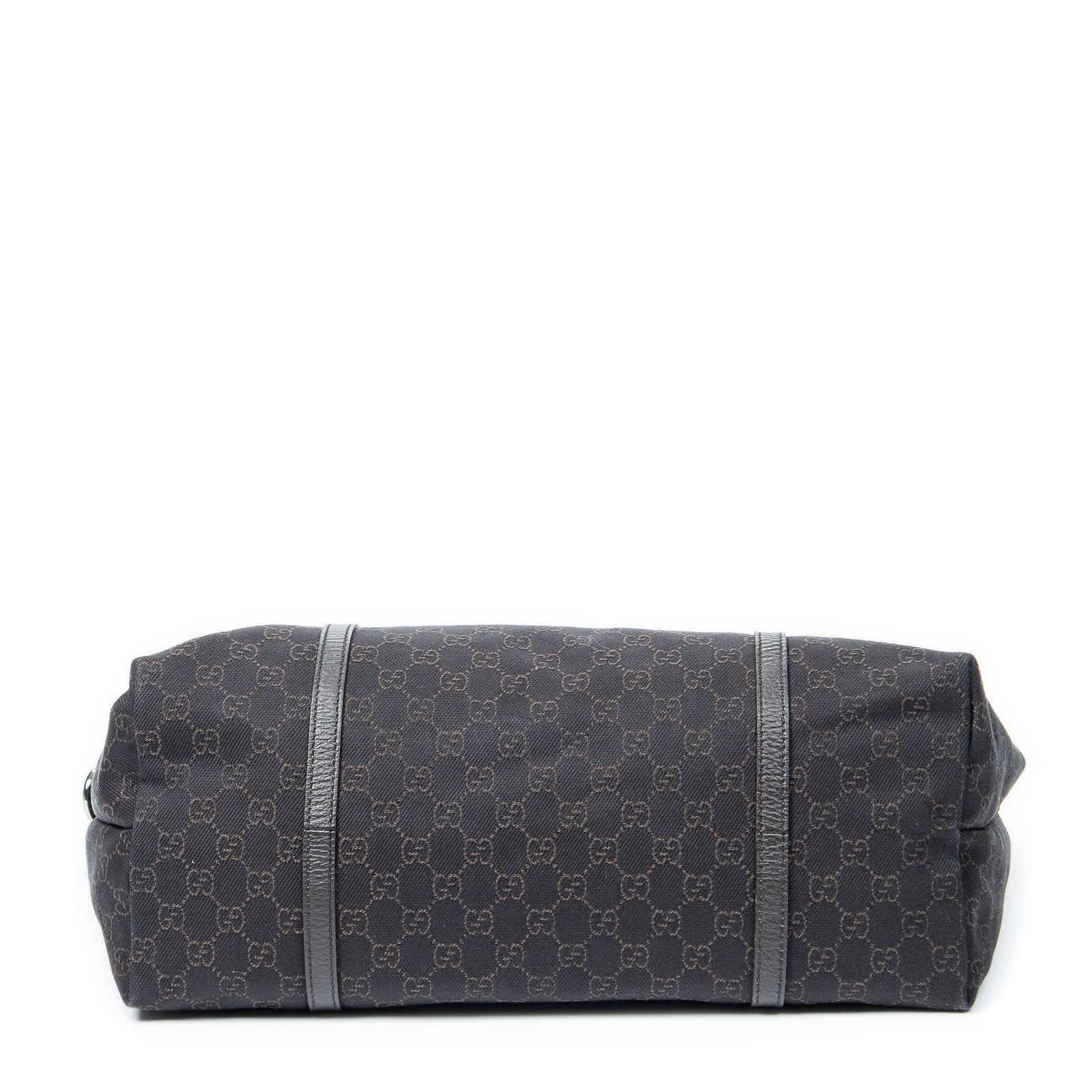 GUCCI グッチ大ジョイトート茶色GGデニムキャンバスA