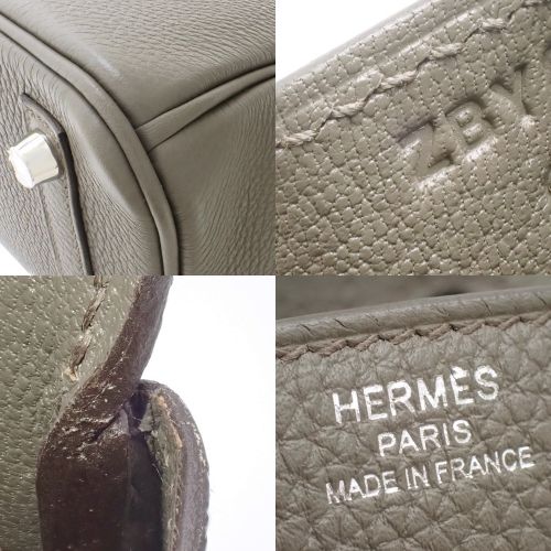 HERMES(エルメス) バーキン 25 エタン グレー トゴ パラジウム金具
