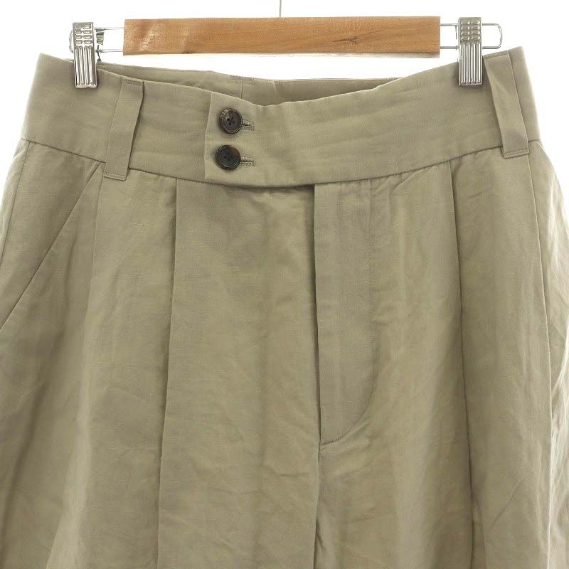 マーガレットハウエル PLAIN WEAVE COTTON LINEN パンツ MARGARET HOWELL（マーガレットハウエル）の「PLAIN WEAVE