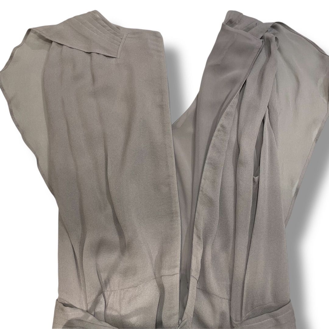 COMPTOIR DES COTONNIERS シャツワンピース　新品タグ付き COMPTOIR DES COTONNIERS 巻きワンピース ネイビー ドット