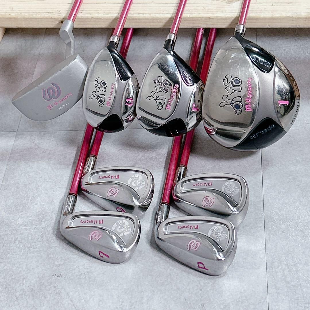 X896 Callaway 他 レディース ゴルフクラブ ハーフセット かわいい