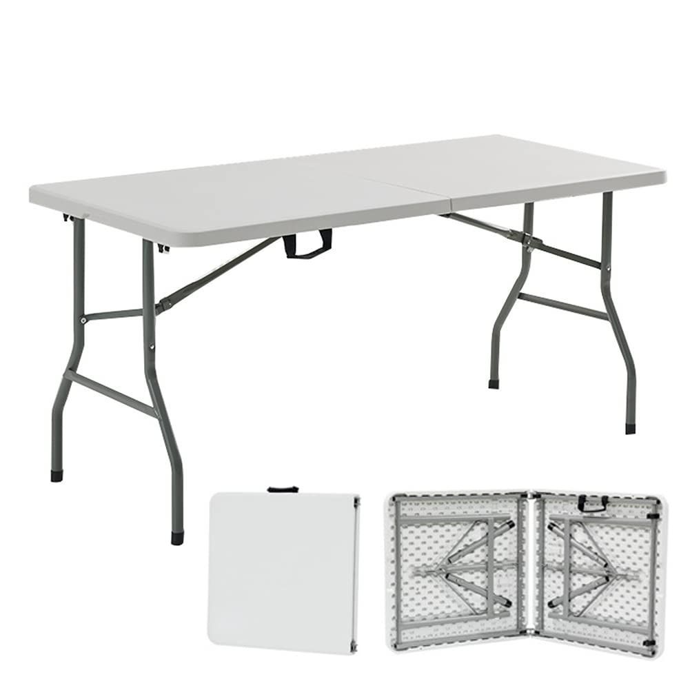 人気商品 室内 屋外 持ち運び 軽量 大きい ピクニック 耐荷重120kg 高さ4段階調整 ダイニングテーブル キャンプ 作業テーブル アウトドア 折りたたみテーブル