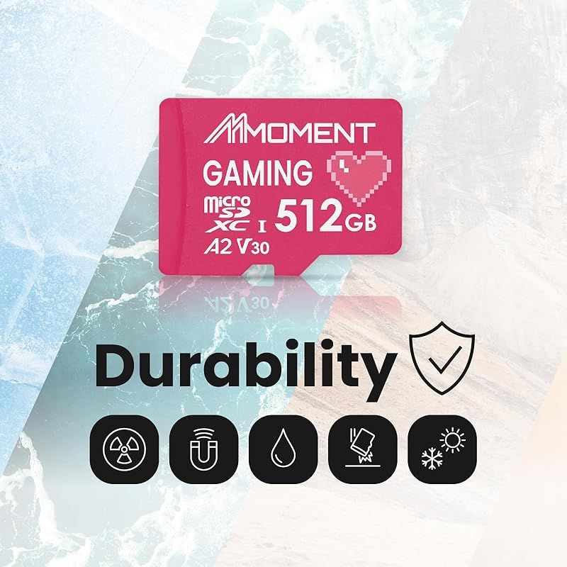  MMOMENT MM 23 PRO 512 GB A 2 V 30 MicroSDXC カード Switch対応 SDアダプター付 読込最大160 MB s 0 周辺機器 Wii