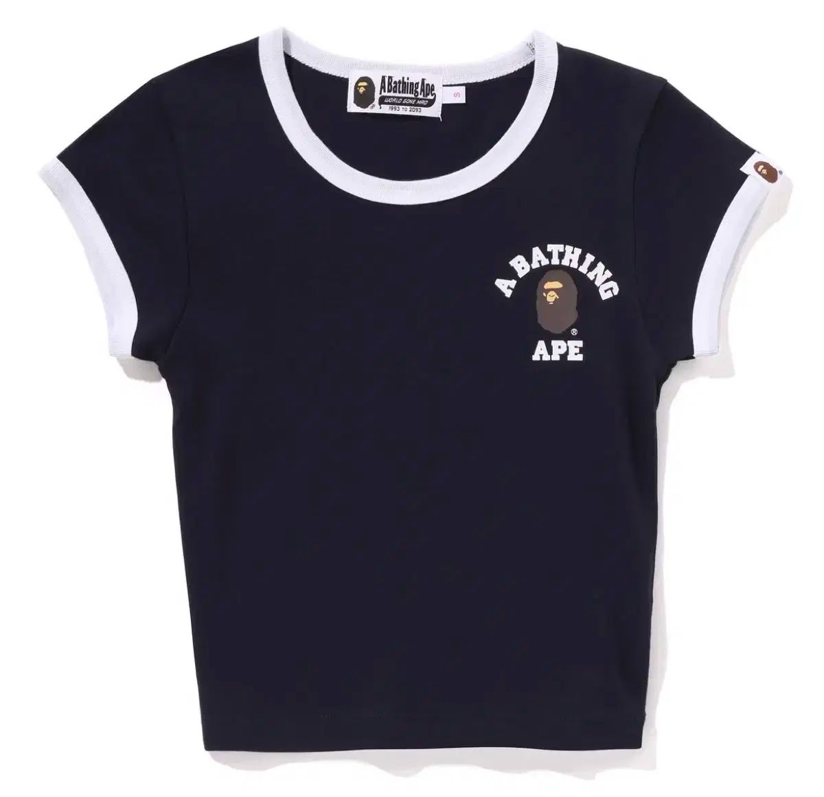 A BATHING APE アベイシングエイプ レディース クロップドTシャツ m
