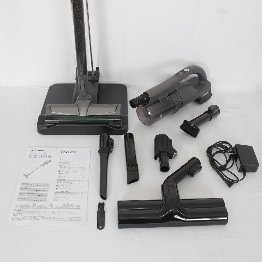TOSHIBA スティッククリーナー VC-CLW32 Hストームグレー 本体