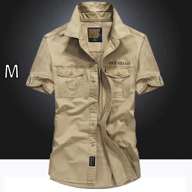 [M]秋冬 コーデ メンズ  服 シンプル ファッション オシャレ 大人 かっこいい 大きいサイズ ストリート 紳士服 半袖 シャツ 綿 アウトドア カジュアル 服