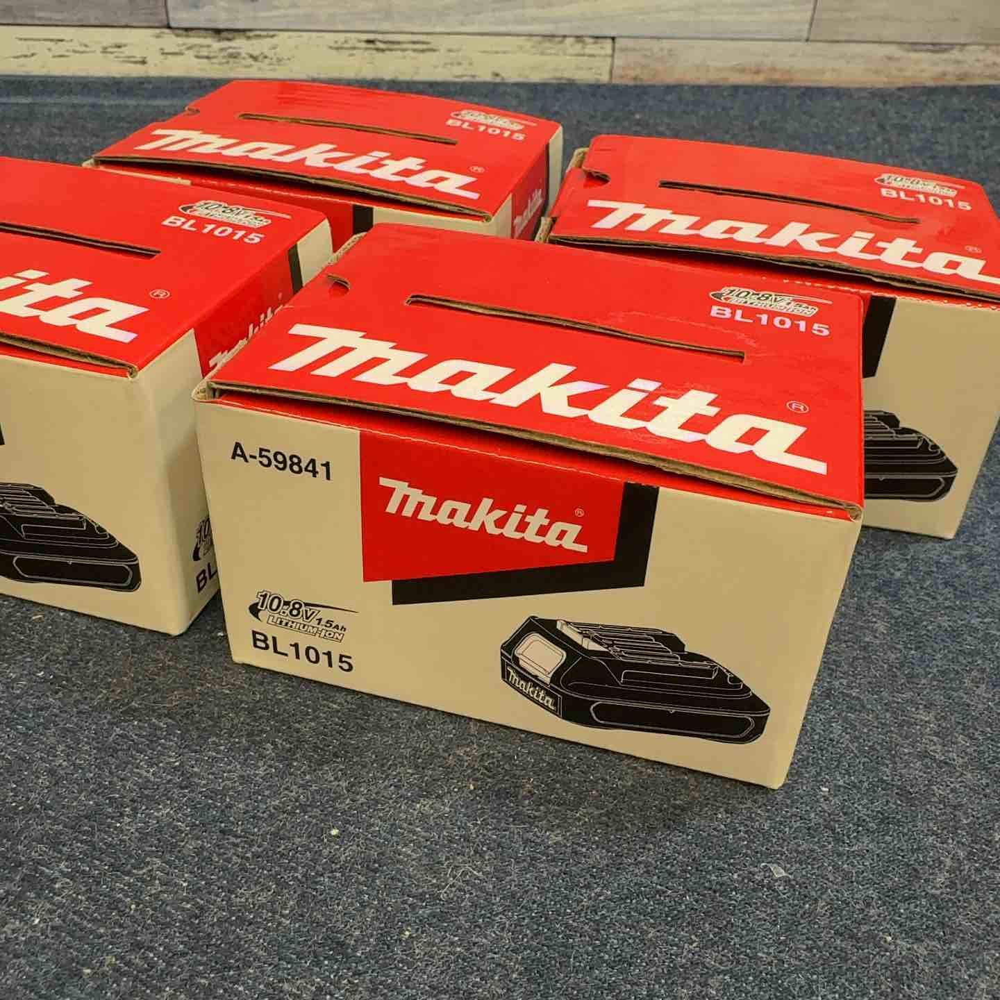 マキタ makita リチウムイオンバッテリー 10.8V 1.5Ah BL1015 4個セット 八潮店
